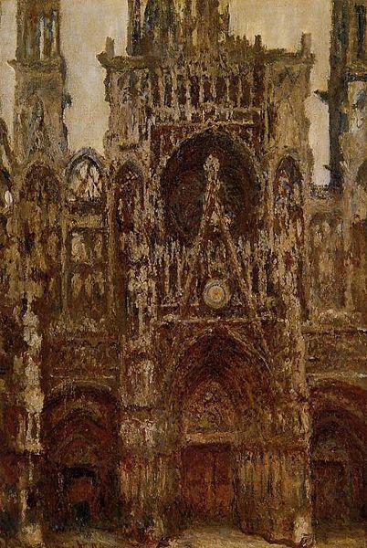 Claude Monet La cathedrale de Rouen china oil painting image